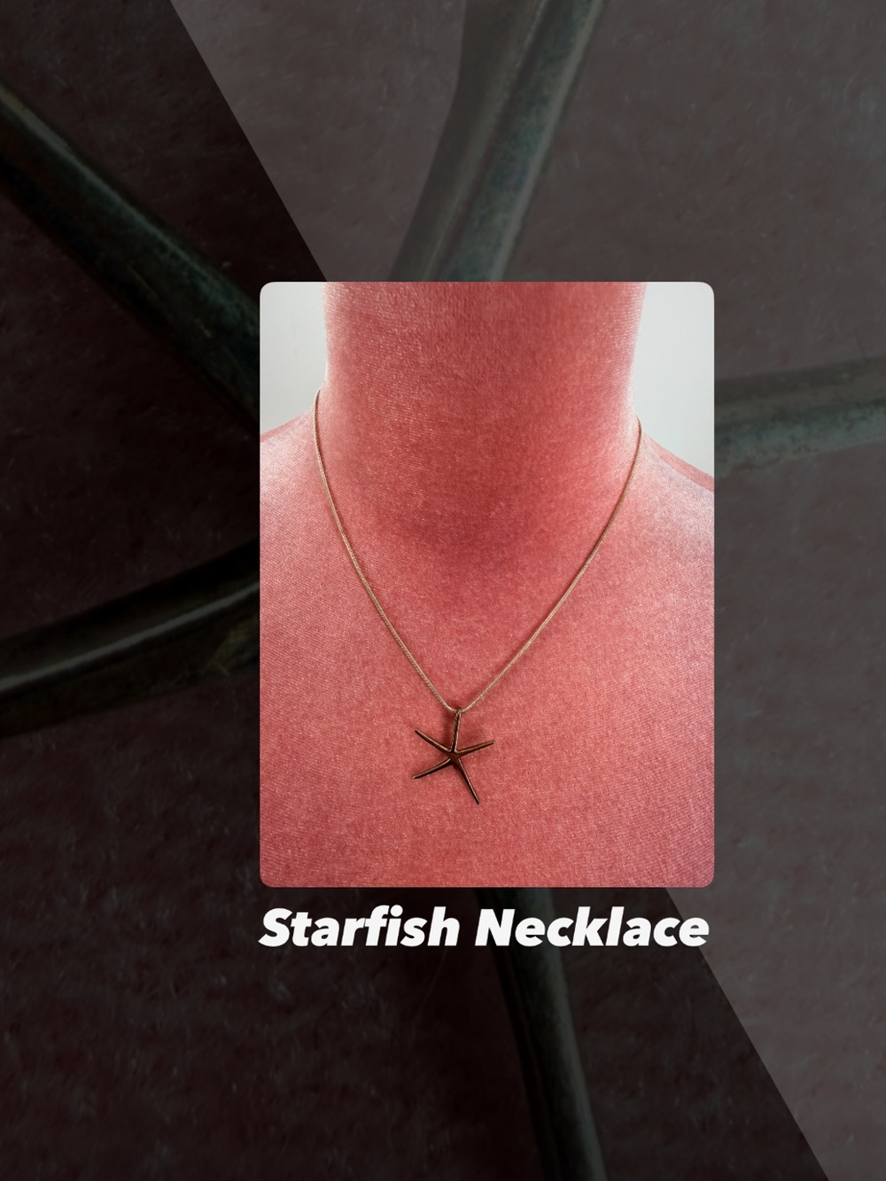 EUC Starfish Necklace